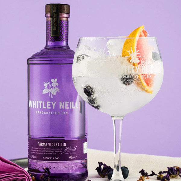 Whitley Neill Parma Violet Gin (700ml) - Image 3