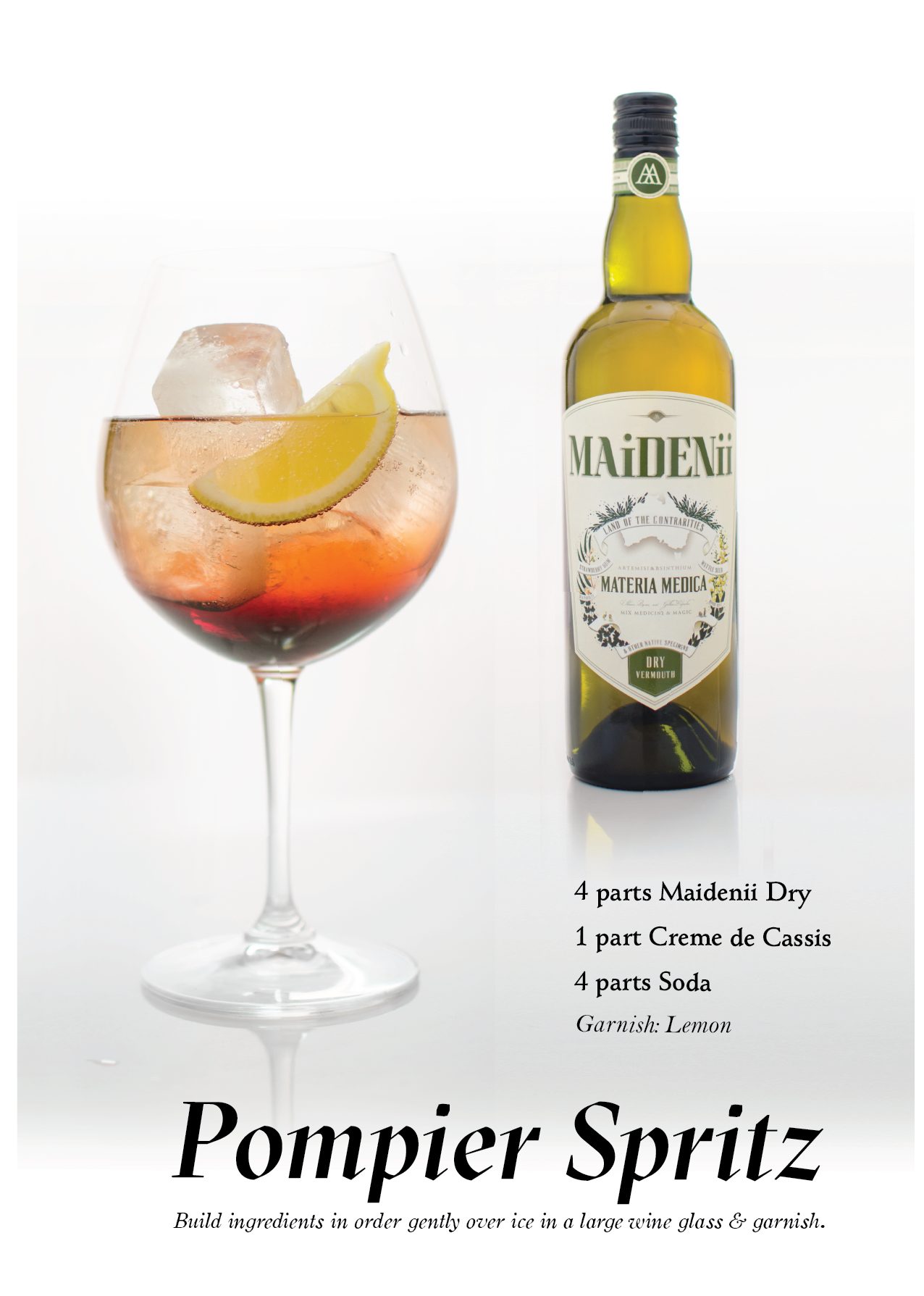 Maidenii Vermouth Dry (375ml) - Image 2