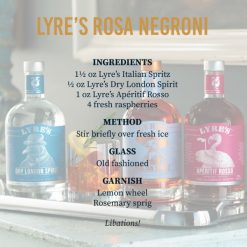 Alternative view of Rosa Negroni Set