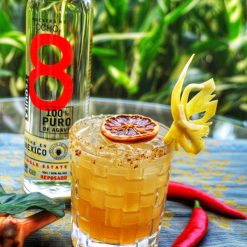 Alternative view of Tequila Ocho Reposado (500ml)